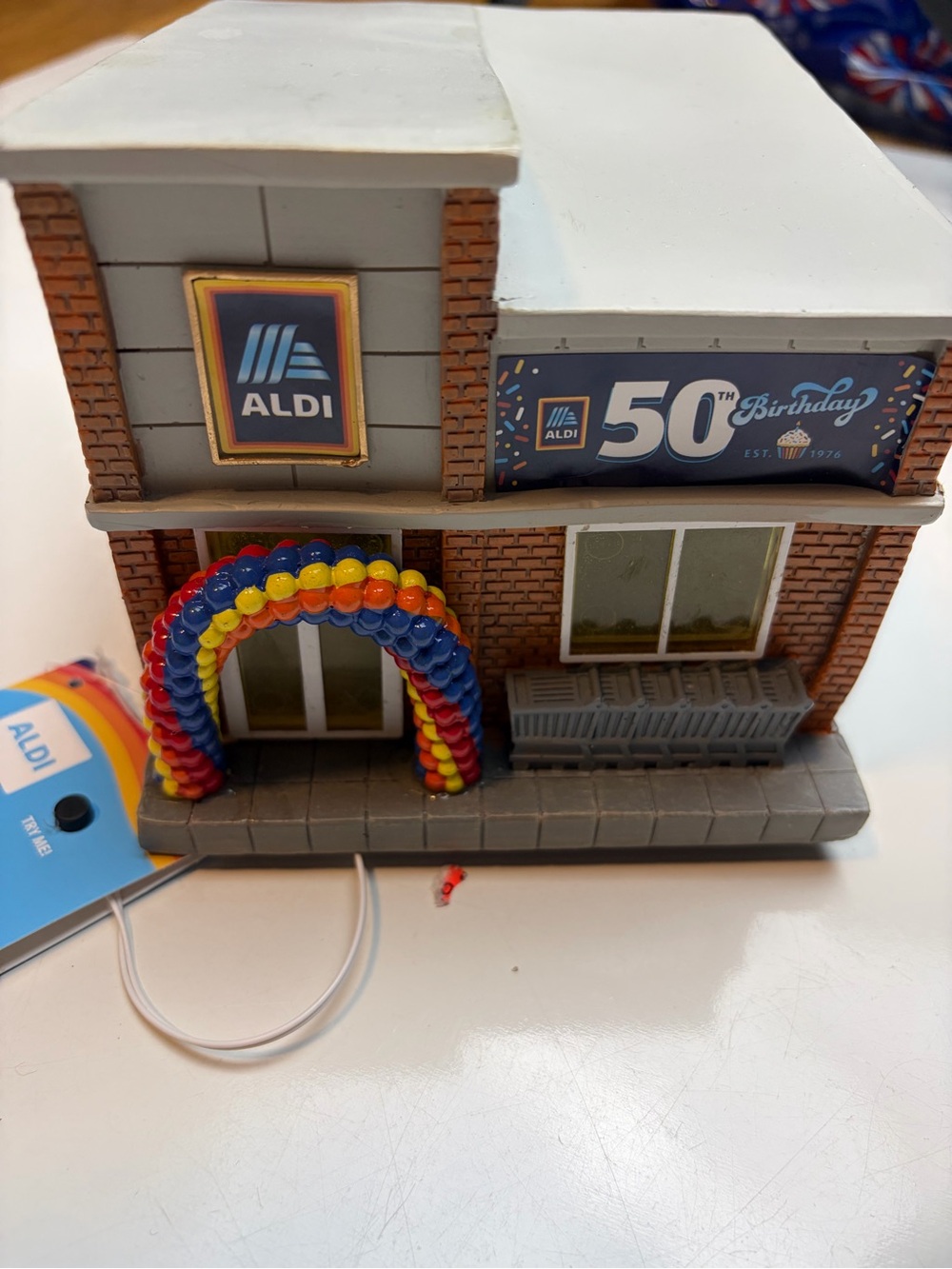Aldi 50th Birthday Anniversary Limited Edition Store Light Up Collectible - Picture 3 of 6
